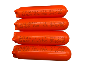 Cementex CP-EC-4MD 1000V insulated tool components stamped ASTM F1505, shown in a stack of four